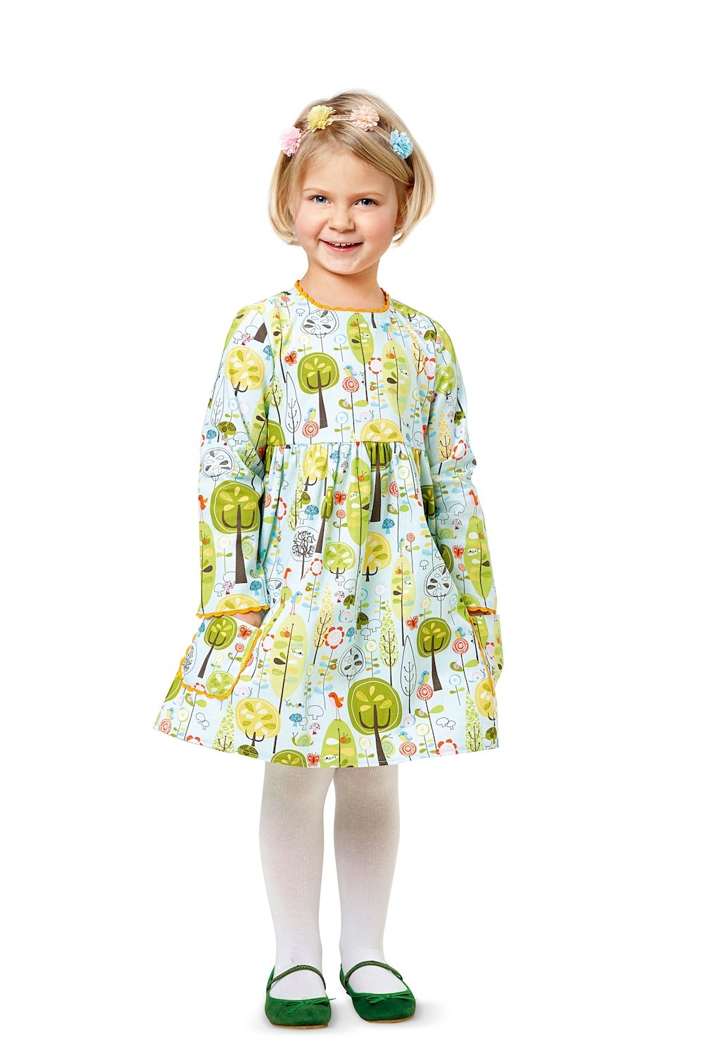 Burda Pattern 9373 Dress (18M-6M)