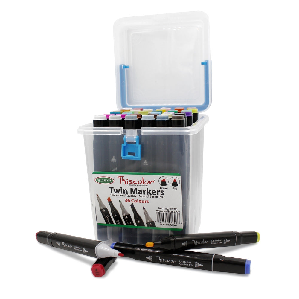 Thiscolor Twin Markers