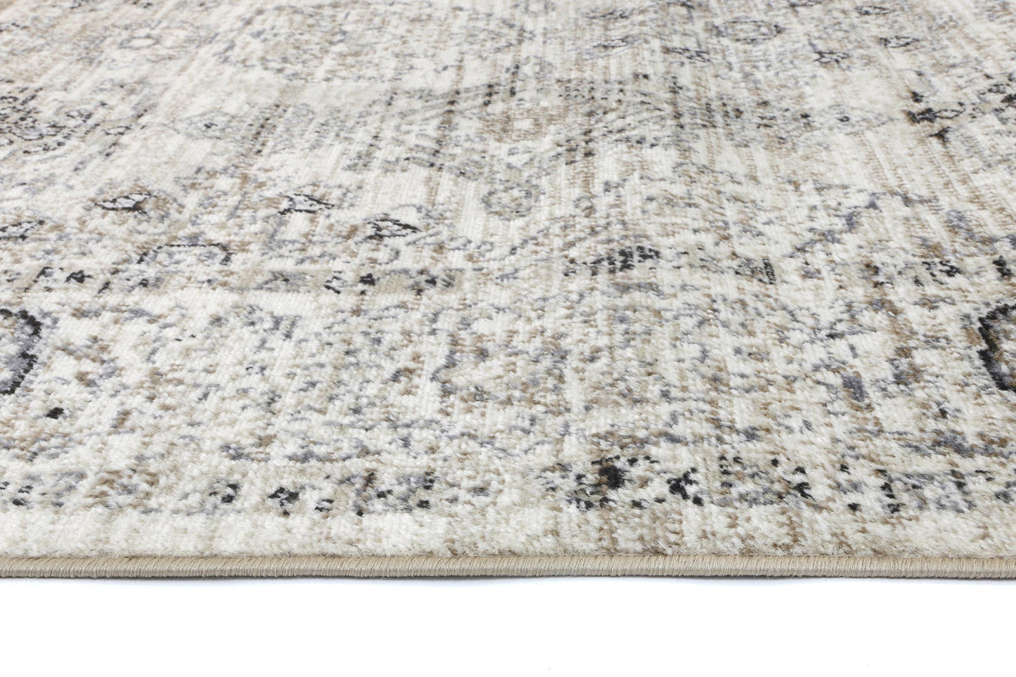 Ario Tapestry Traditional Cream Rug