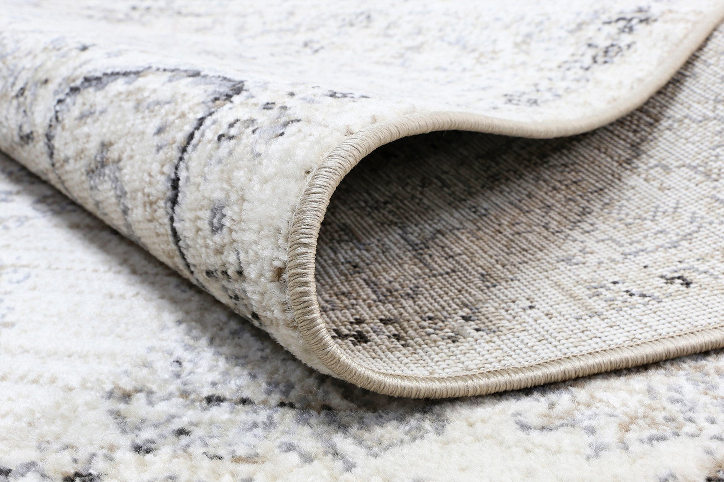 Ario Tapestry Traditional Cream Rug