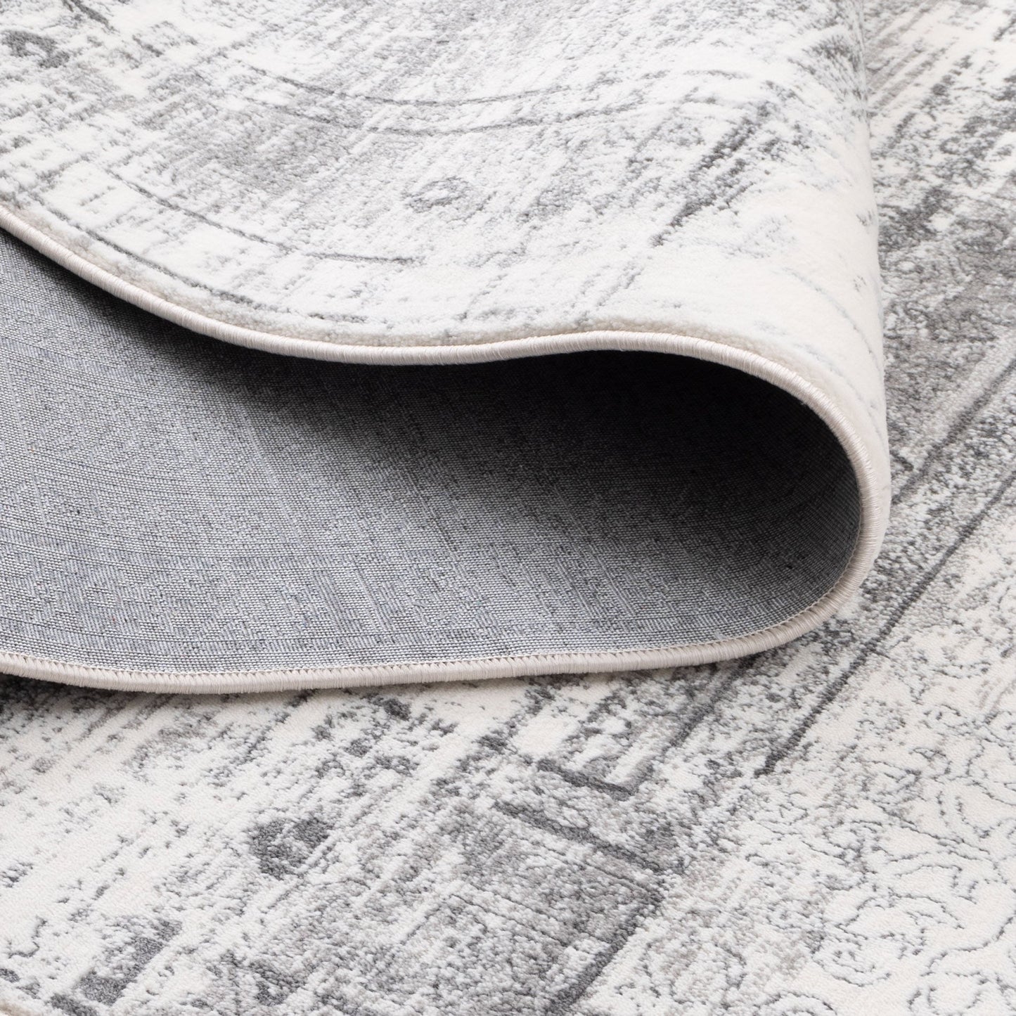 Bohemian Paradise Traditional Grey Rug