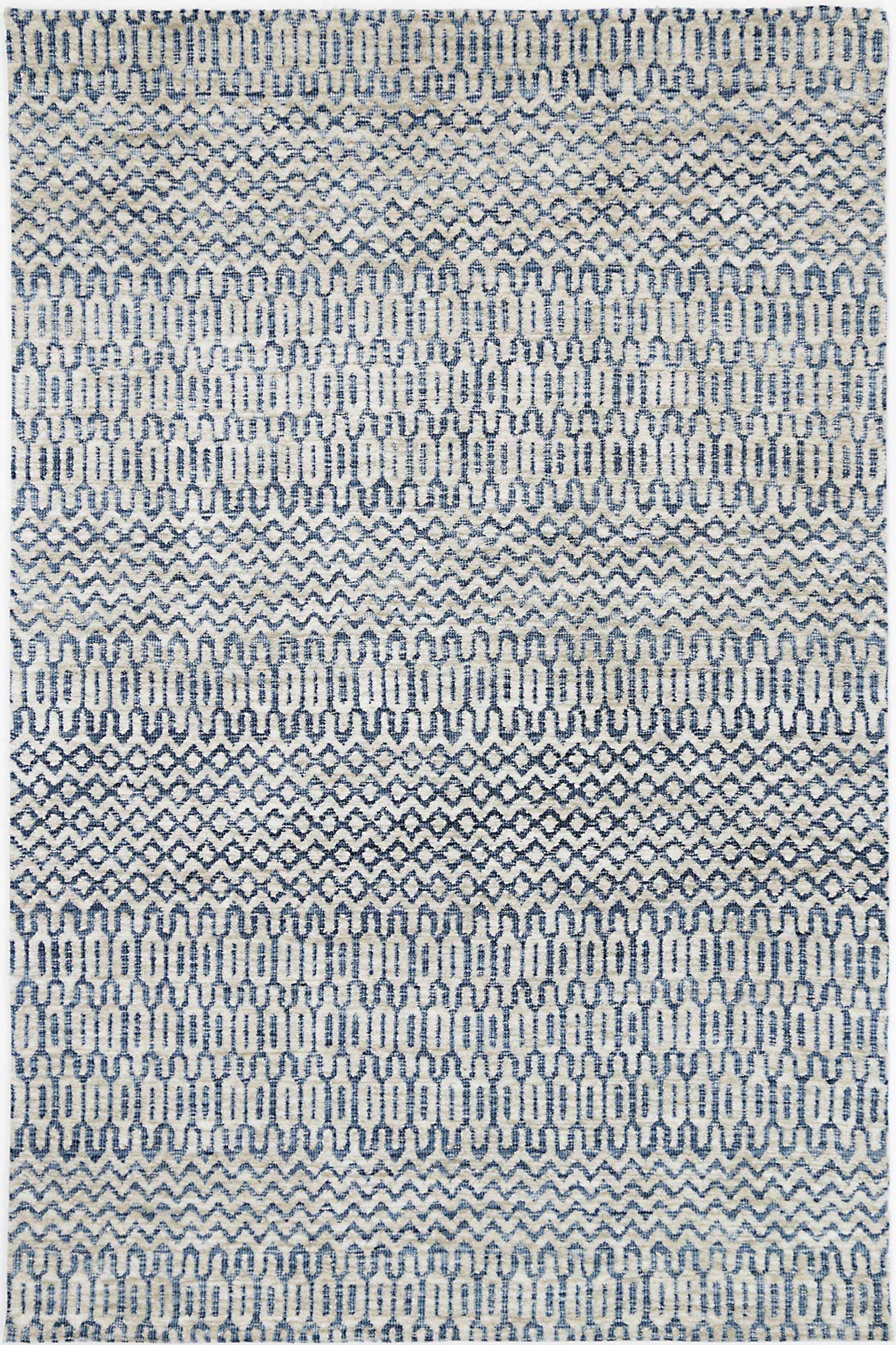 Ambarsar Camphils Navy Tribal Rug