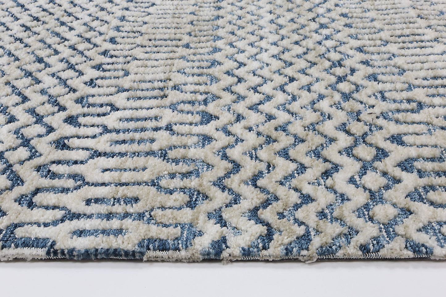 Ambarsar Camphils Navy Tribal Rug