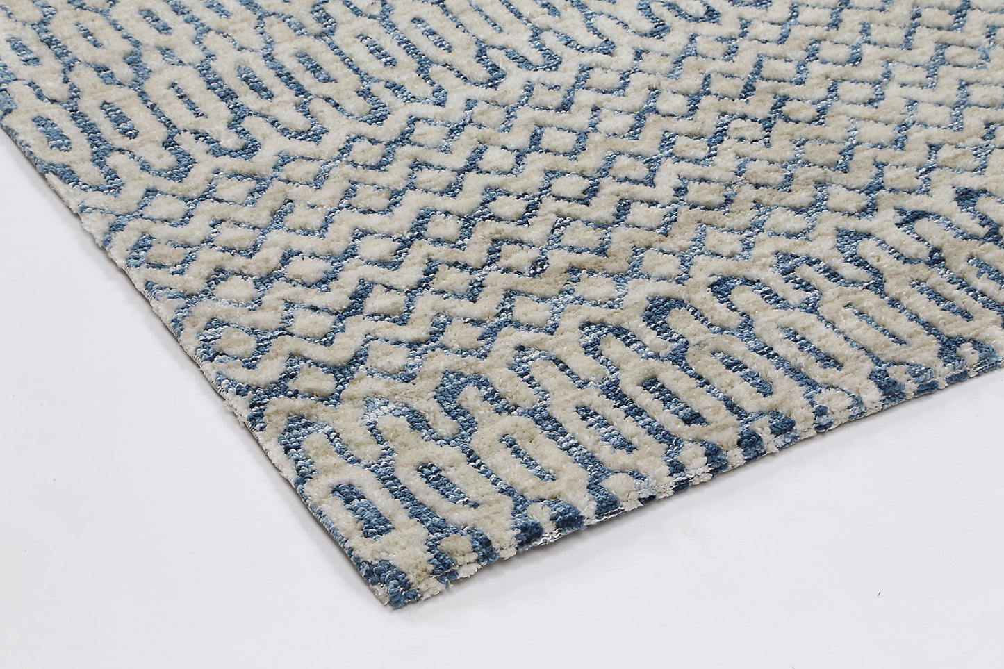 Ambarsar Camphils Navy Tribal Rug
