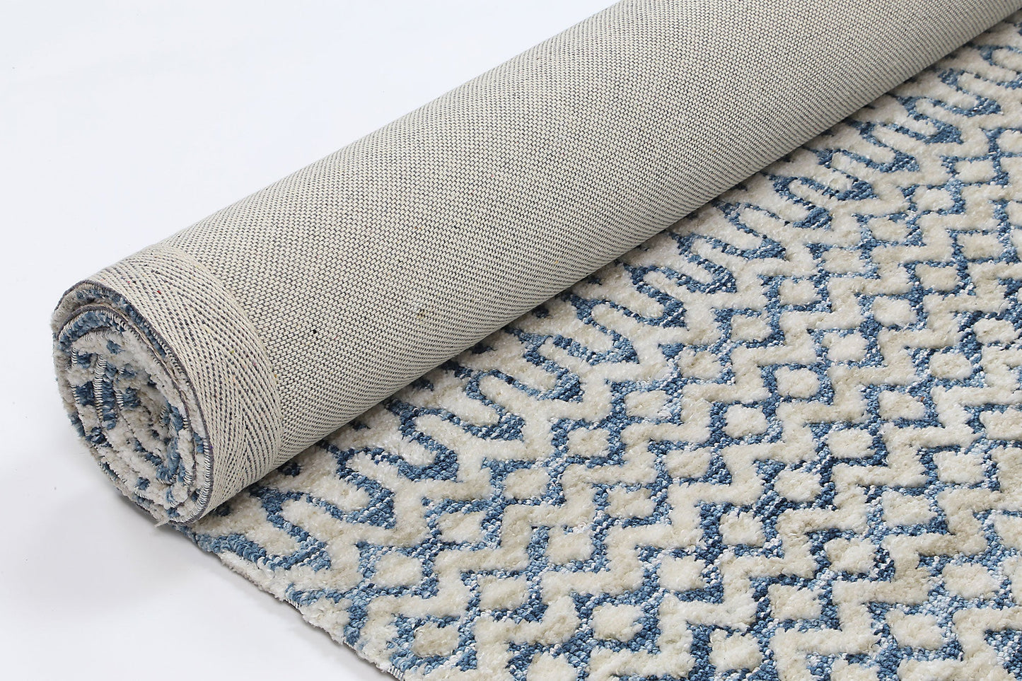 Ambarsar Camphils Navy Tribal Rug