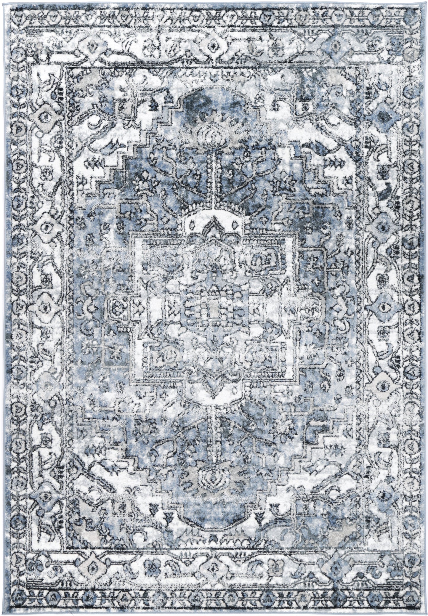 Parkland La Palais Traditional Blue Rug