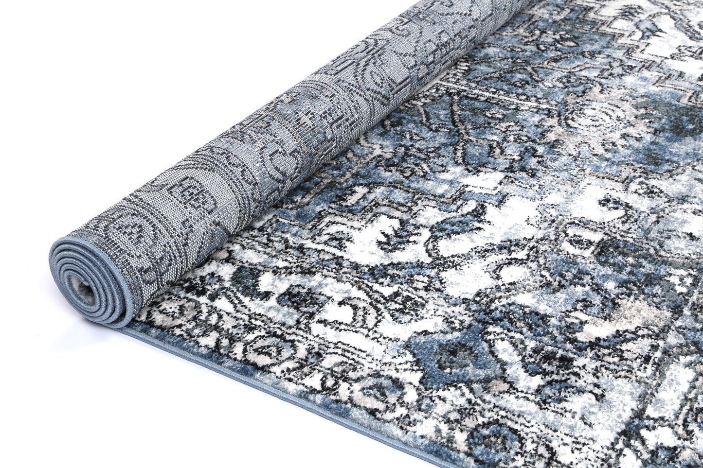 Parkland La Palais Traditional Blue Rug