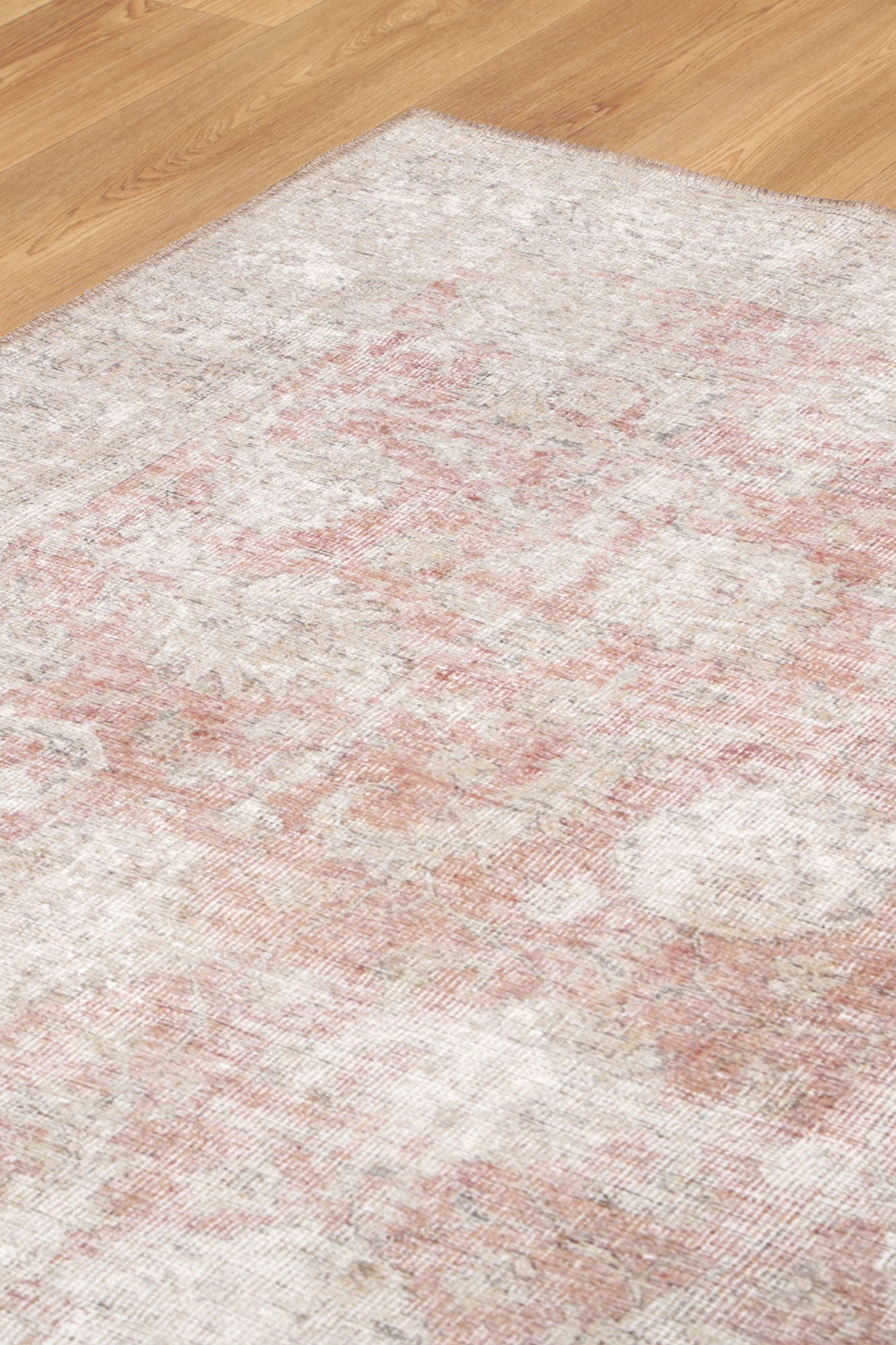 Heritage Carmella Blush Machine Washable Rug