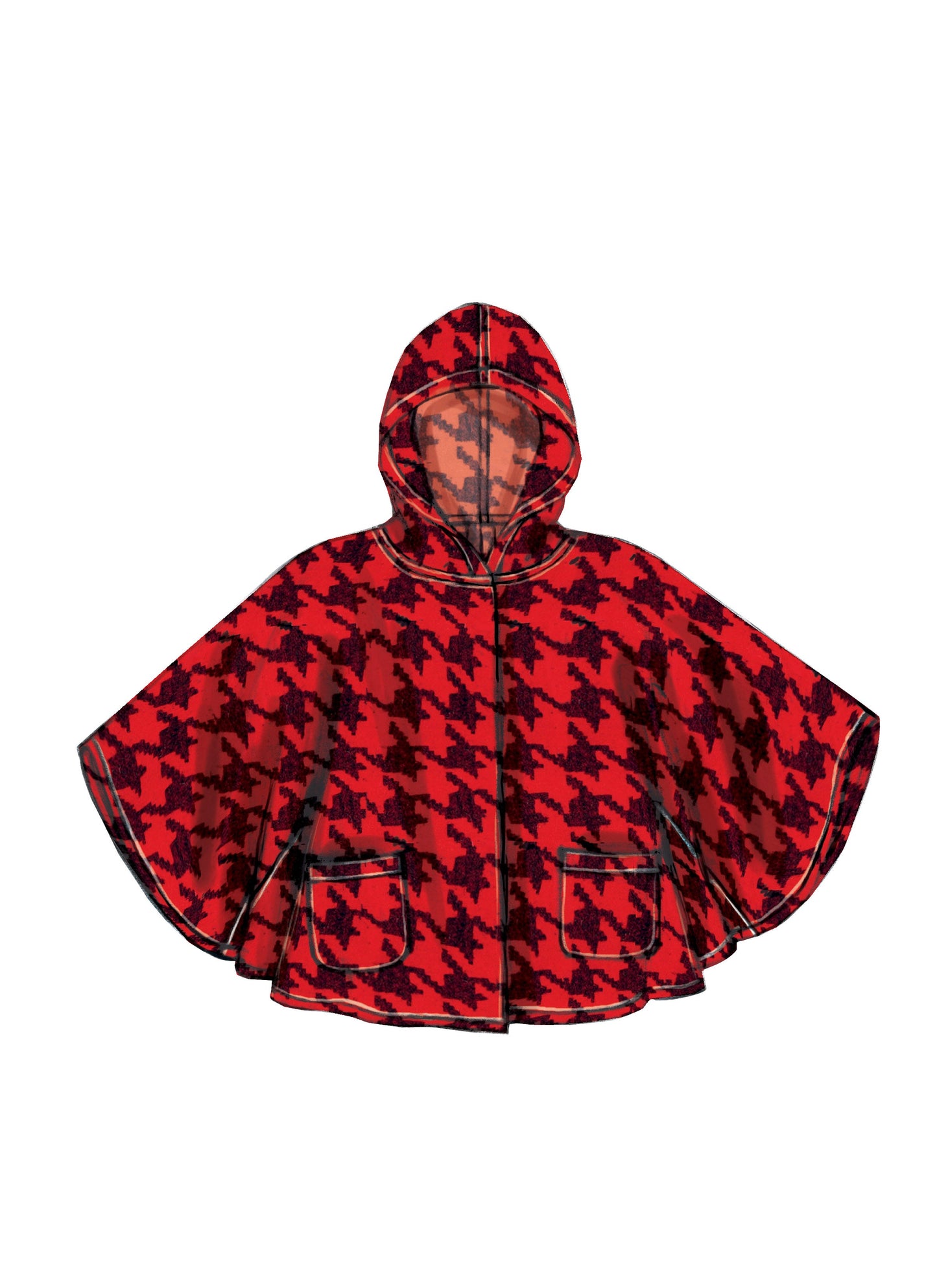 McCall's Pattern M7202 Misses' Ponchos