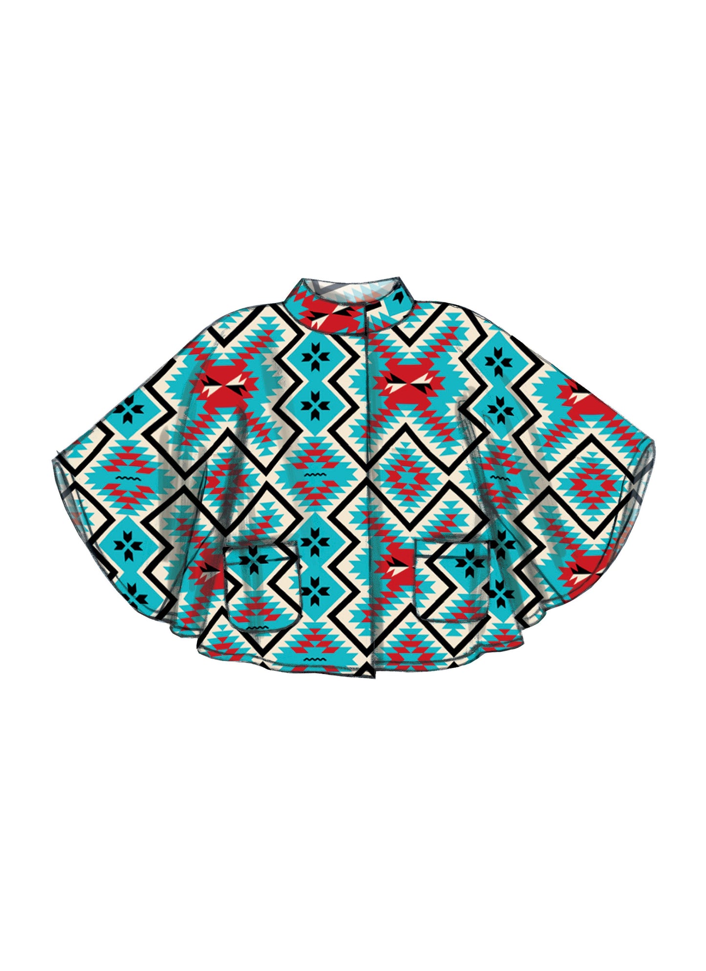 McCall's Pattern M7202 Misses' Ponchos