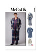 McCall's Pattern M8443 Men's Sleepwear