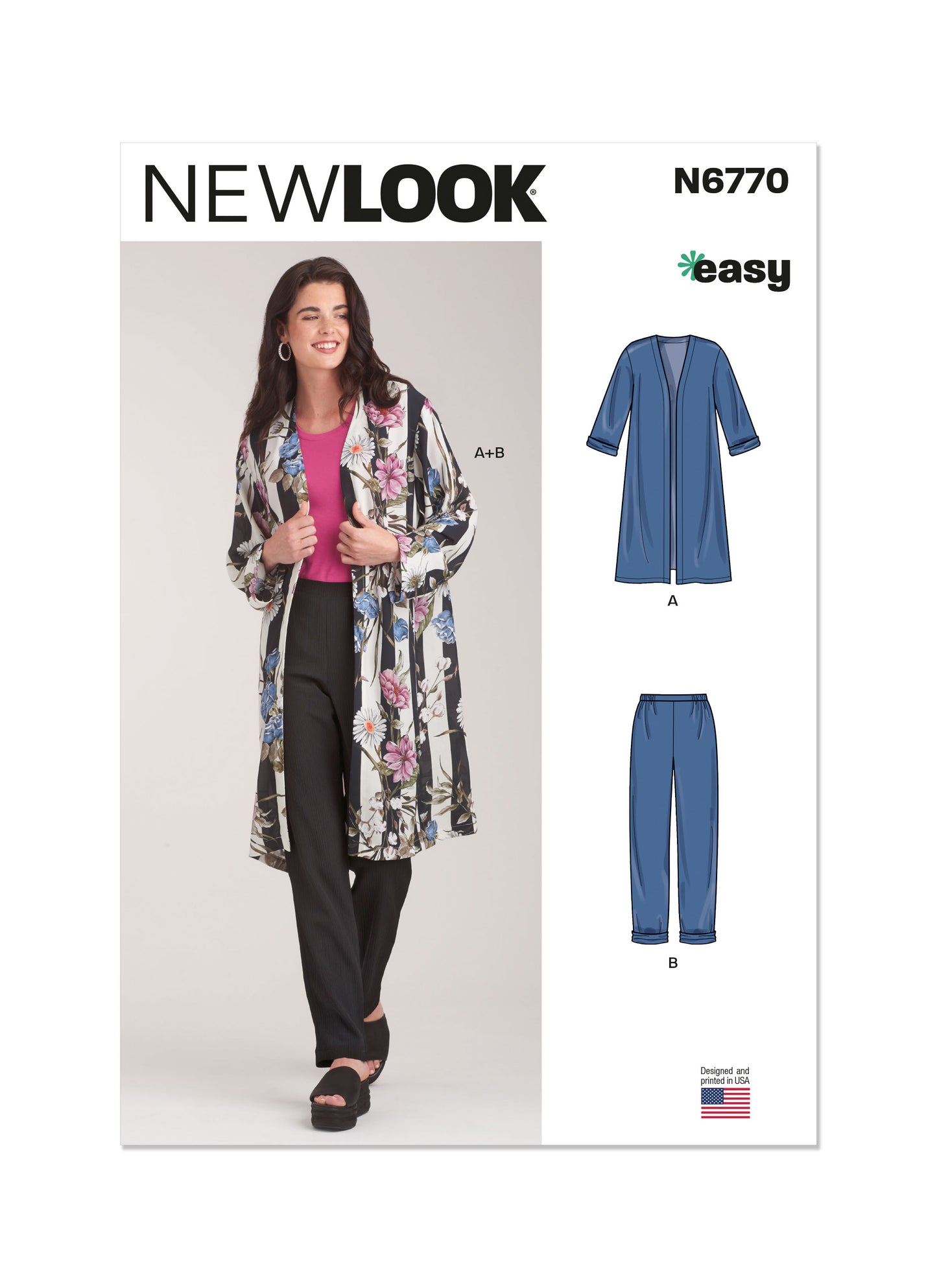 Newlook Pattern 6770 Misses' Sportswear