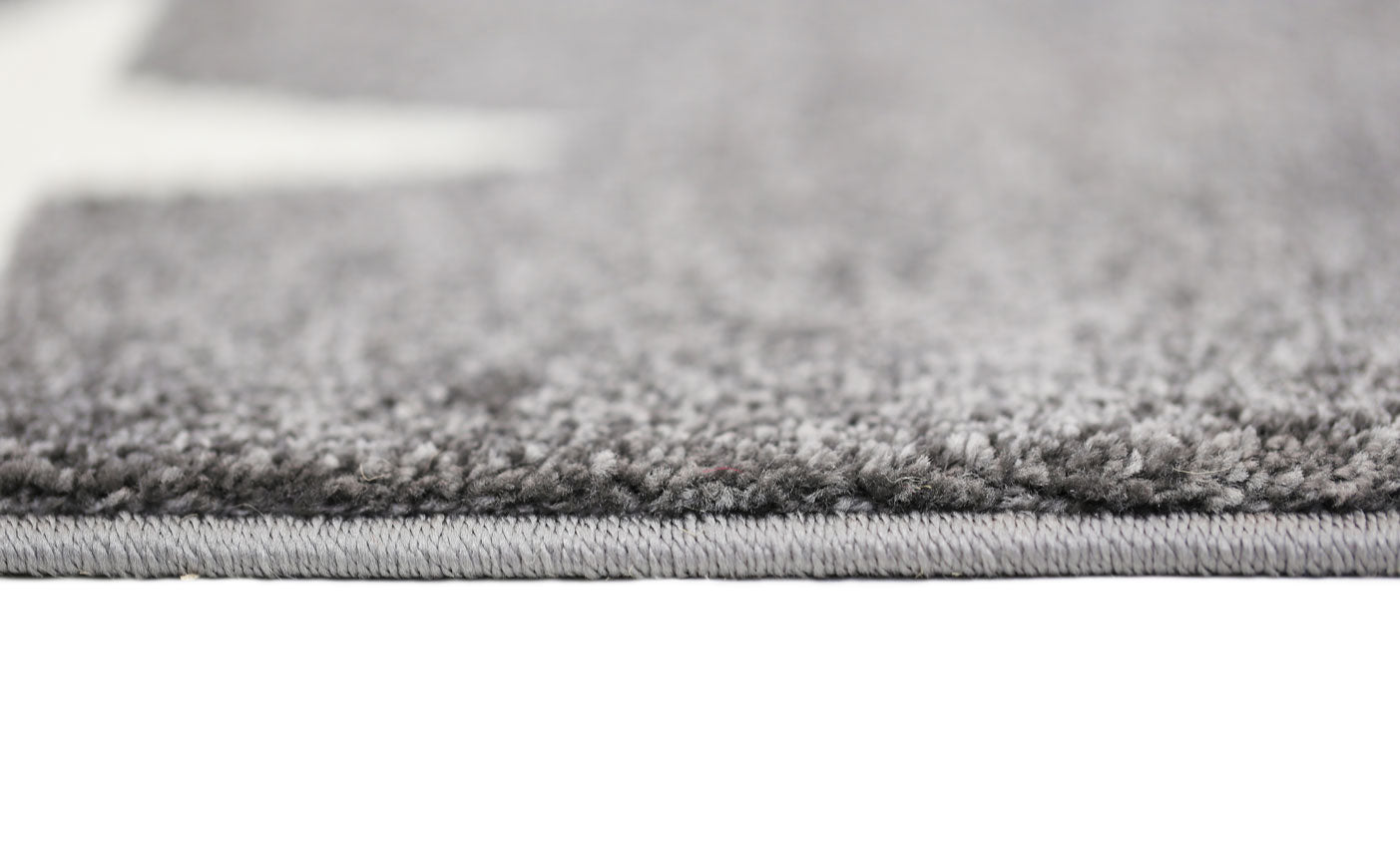 Petit Stars Charcoal and White Kids Rug