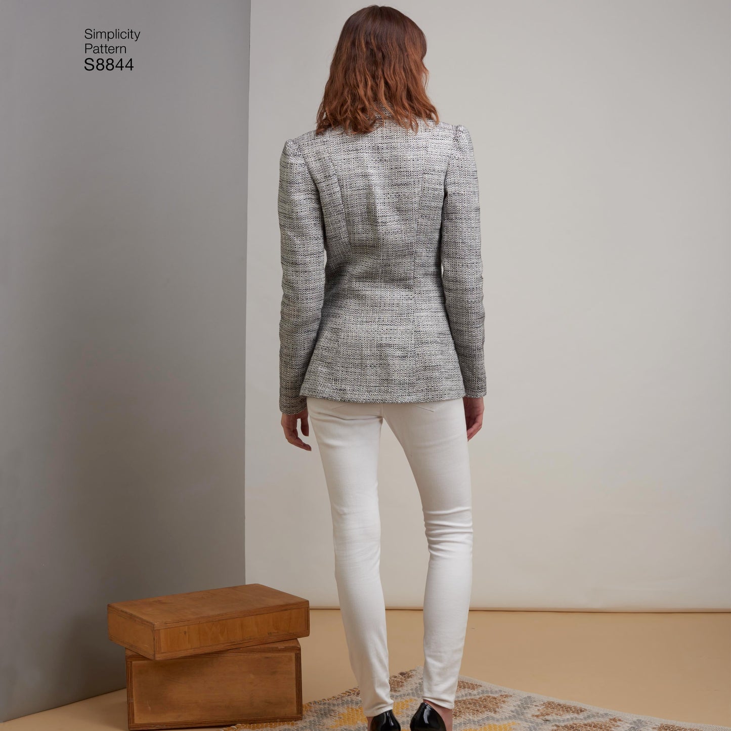 Simplicity Pattern 8844 Misses'/ Miss Petite Unlined Blazer