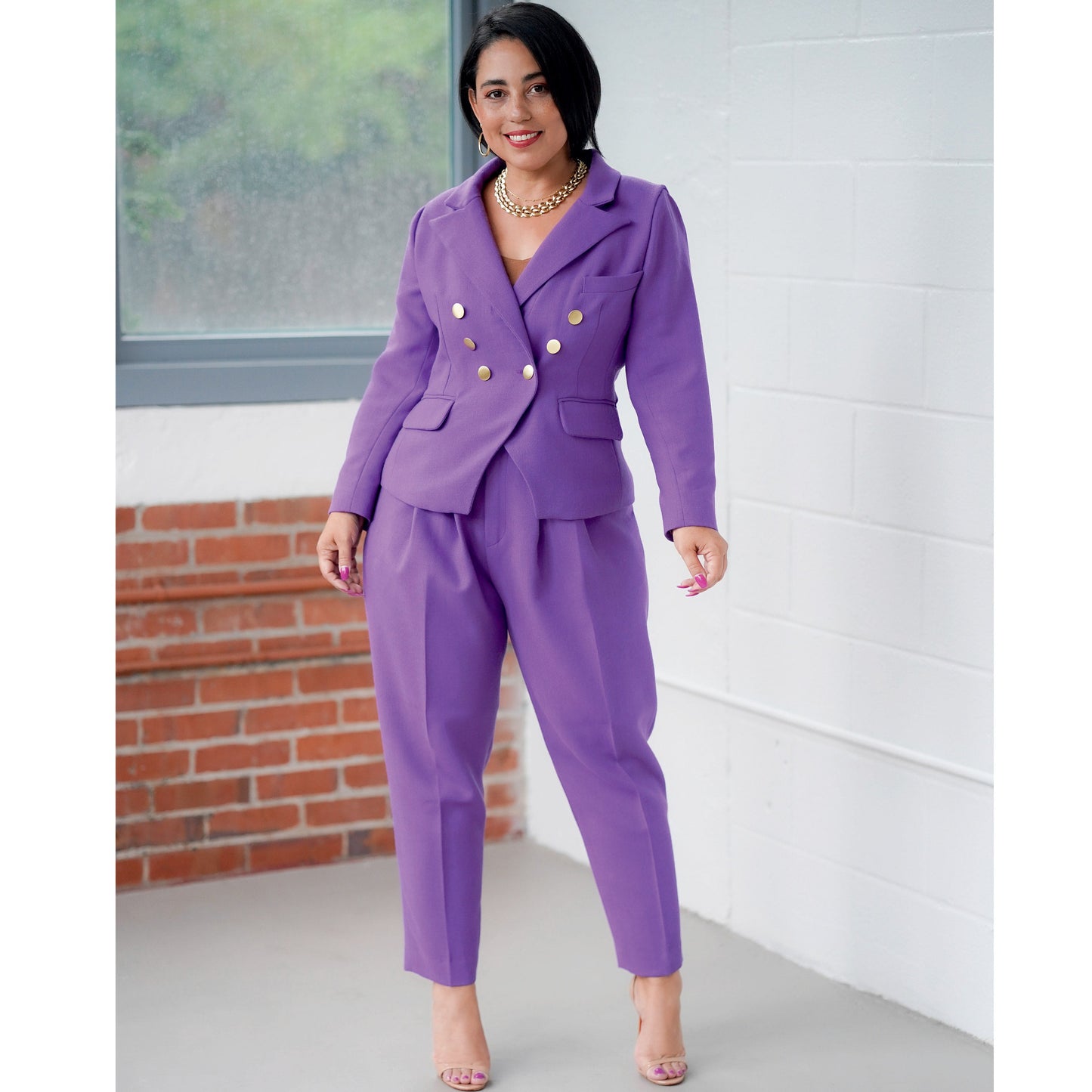 Simplicity Pattern 9381 Miss/Plus Jacket & Bottom