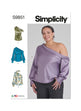 Simplicity Pattern S9851 Misses' Plus Top Vest