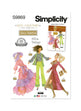 Simplicity Pattern S9869 Doll Clothes