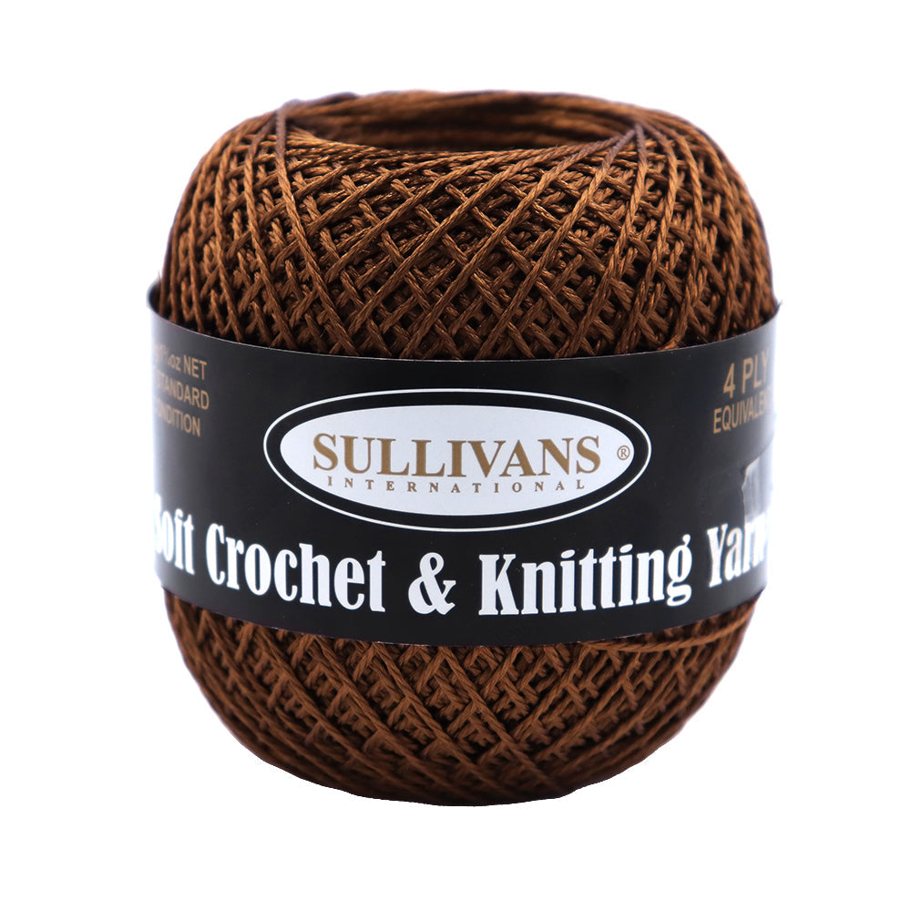 Sullivans Soft 4ply Crochet and Knitting Yarn, 50g Rayon Yarn