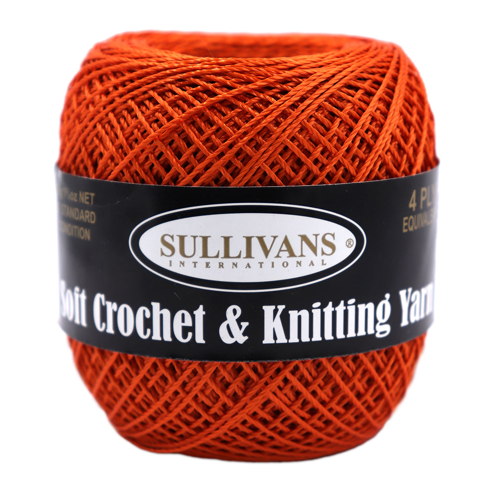 Sullivans Soft 4ply Crochet and Knitting Yarn, 50g Rayon Yarn