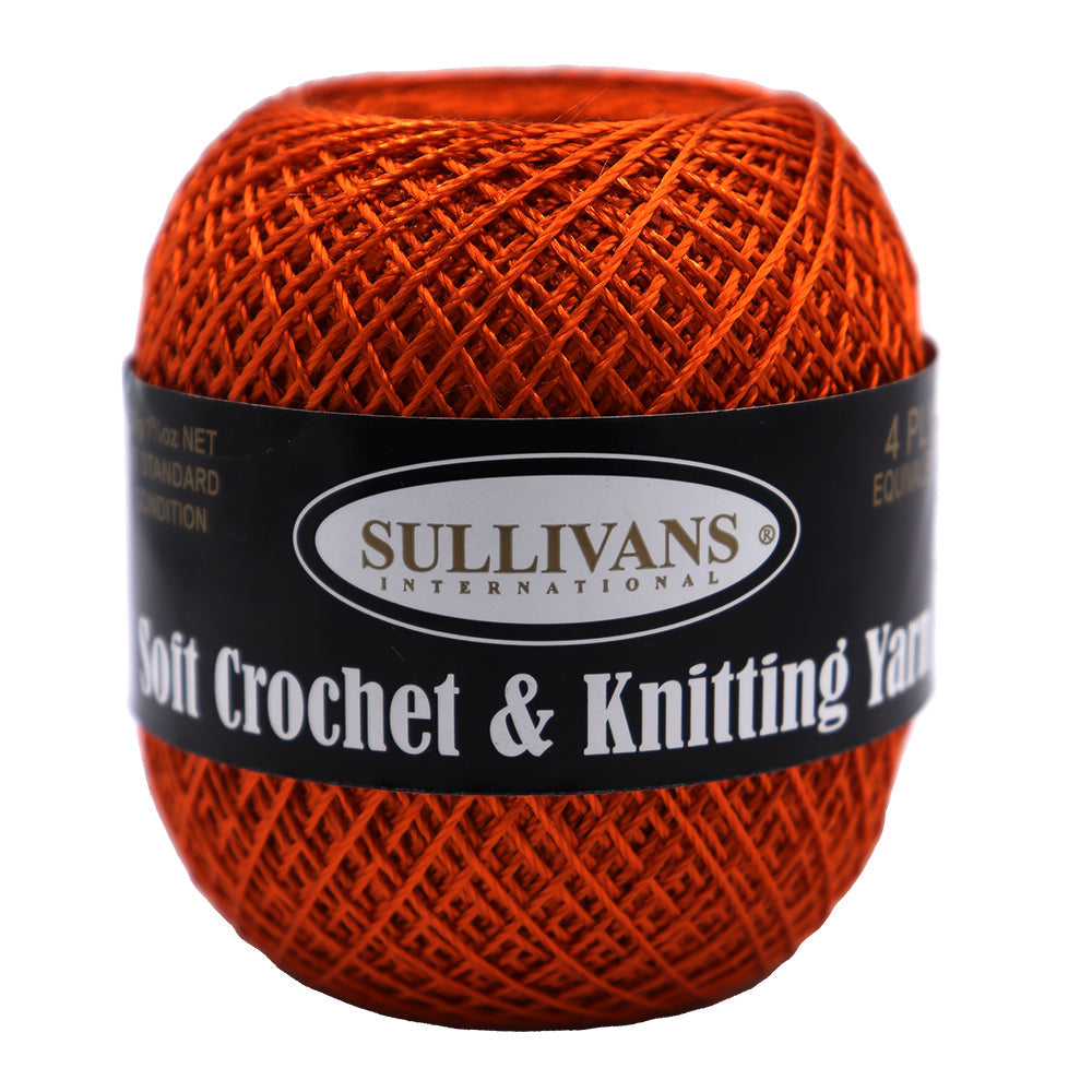 Sullivans Soft 4ply Crochet and Knitting Yarn, 50g Rayon Yarn