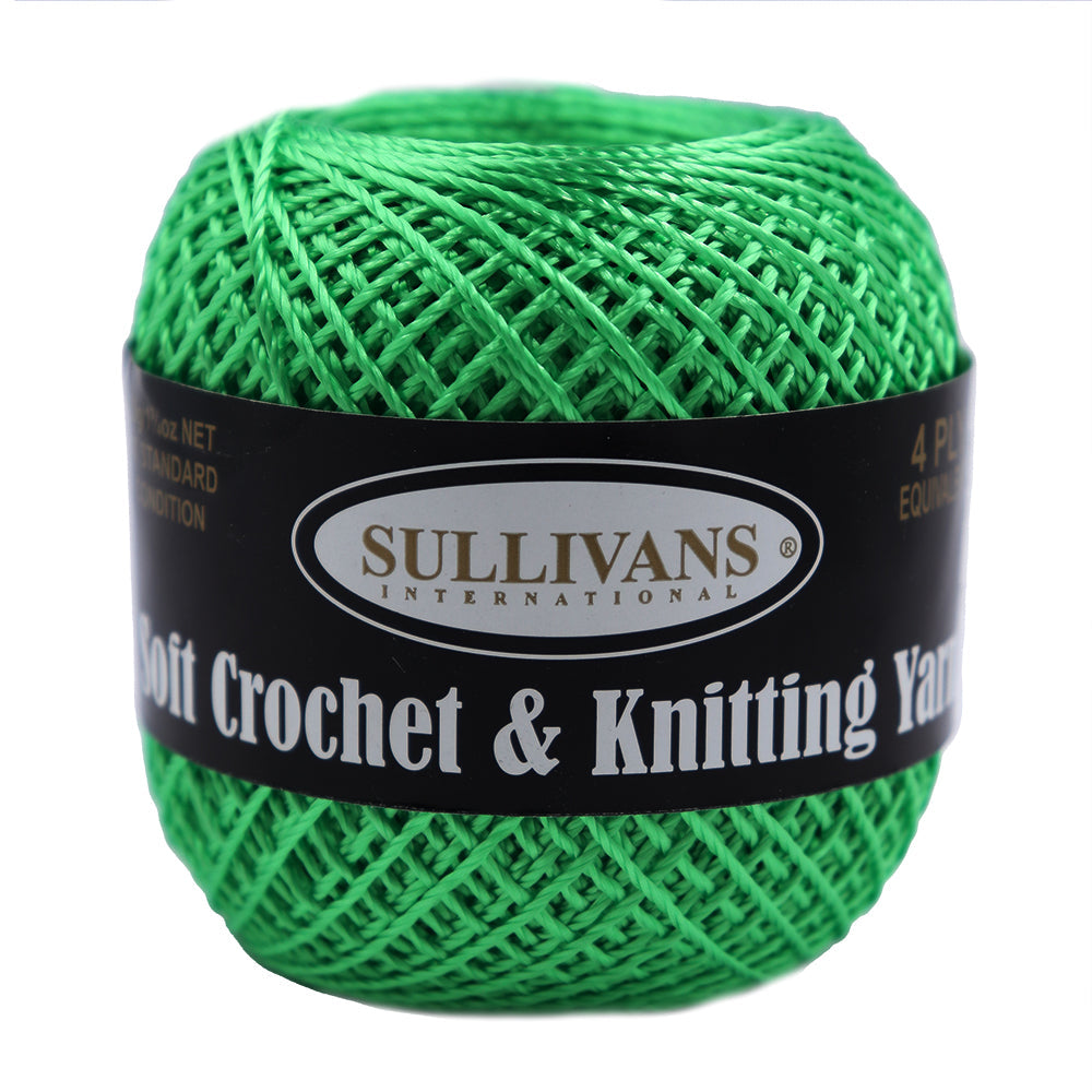 Sullivans Soft 4ply Crochet and Knitting Yarn, 50g Rayon Yarn