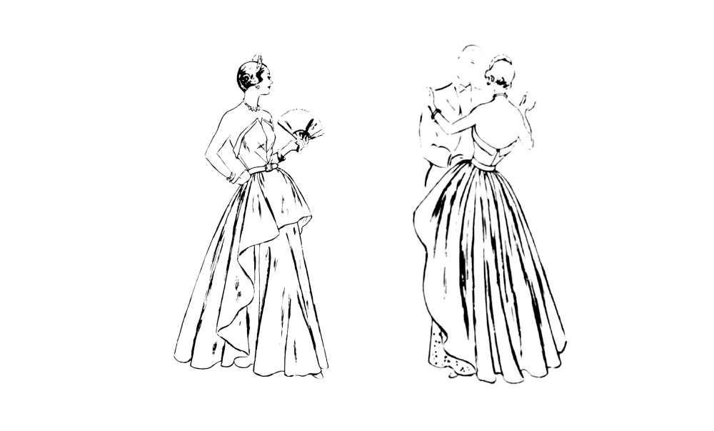 Vogue Pattern V1963 Misses' Dress