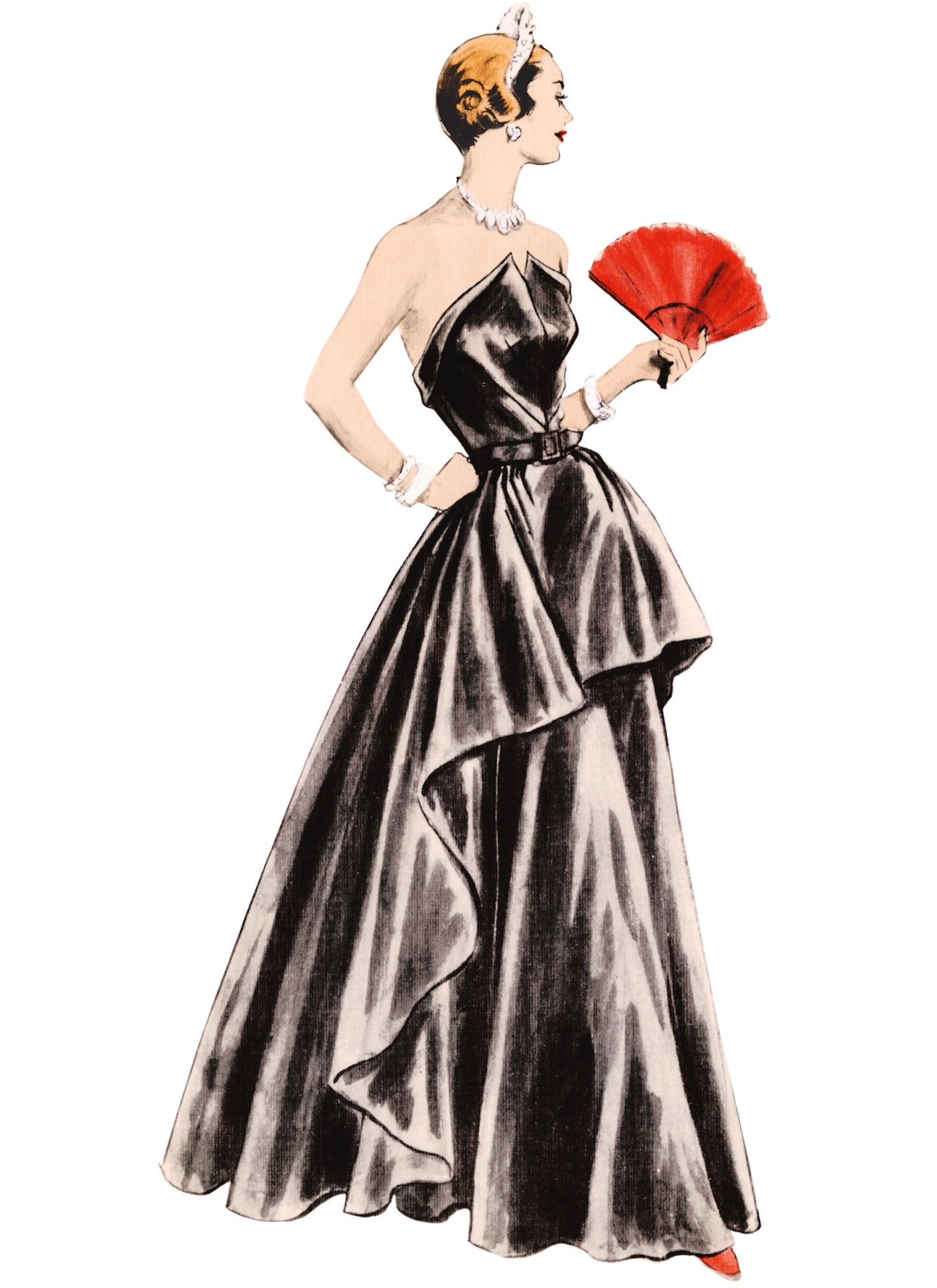 Vogue Pattern V1963 Misses' Dress