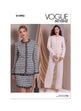Vogue Pattern V1992 Misses' Jackets, Skirt and Pants