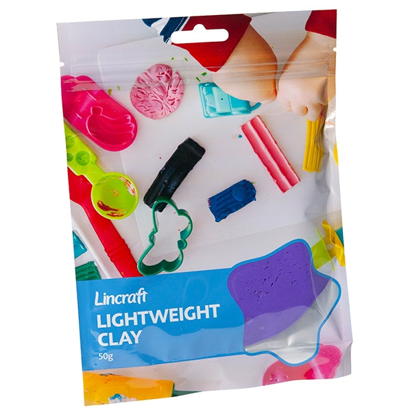 Lincraft Air Dry Clay, Red- 50g