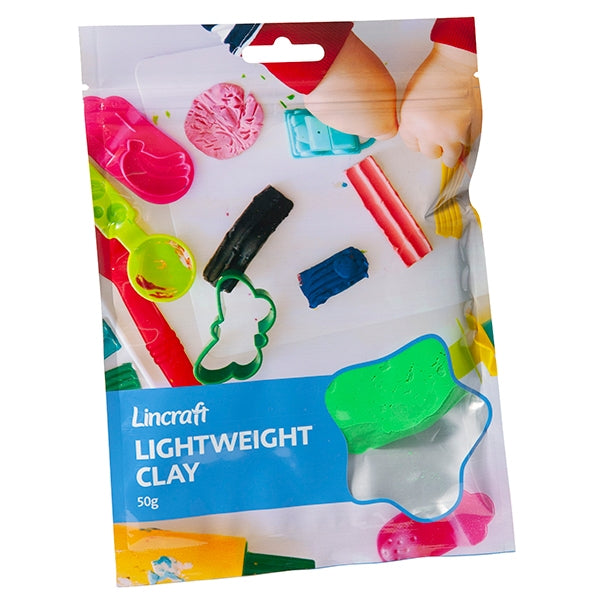 Lincraft Air Dry Clay, Red- 50g