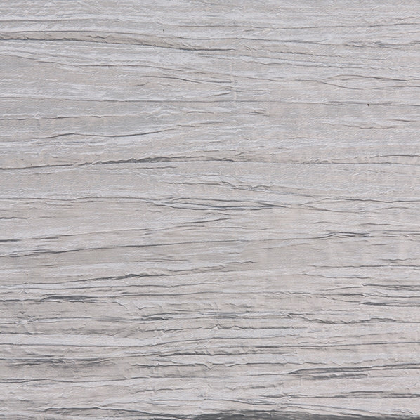 Crinkle Taffeta Fabric, White- Width 150cm