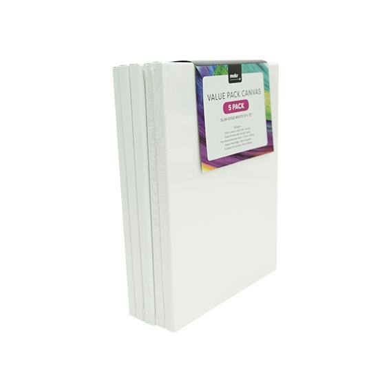 Makr Classic Slim Edge Canvas White