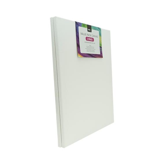 Makr Classic Slim Edge Canvas White