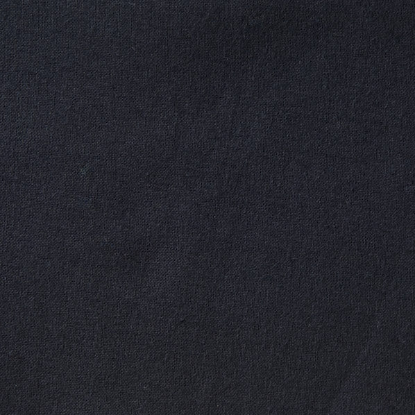 Homespun Plain Fabric, Black- Width 112cm