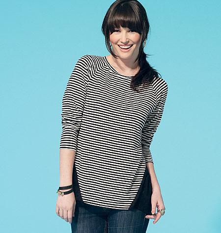McCall's Pattern M7286 Misses' Tops