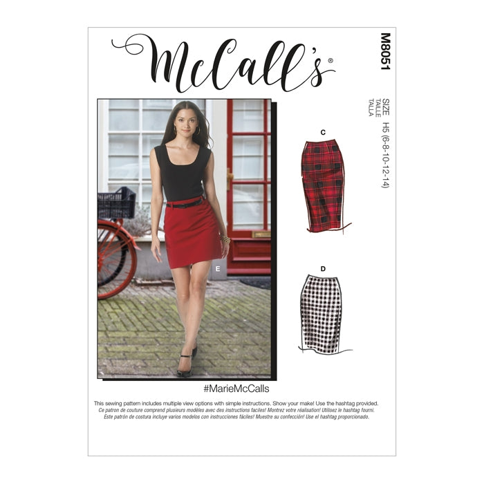 McCall's Pattern M8051 H5 (6-8-10-12-14)