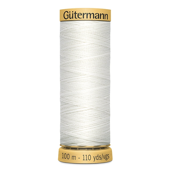 Gutermann Natural Cotton Thread, 100m