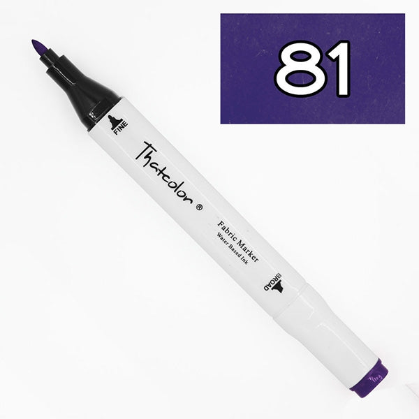 Thiscolor Double Tip Water-Based Fabric Markers