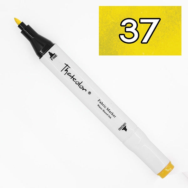 Thiscolor Double Tip Water-Based Fabric Markers