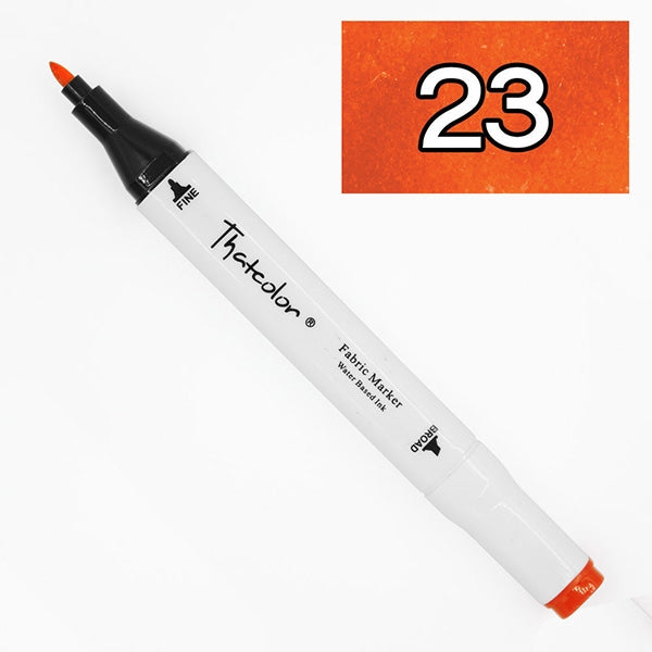 Thiscolor Double Tip Water-Based Fabric Markers