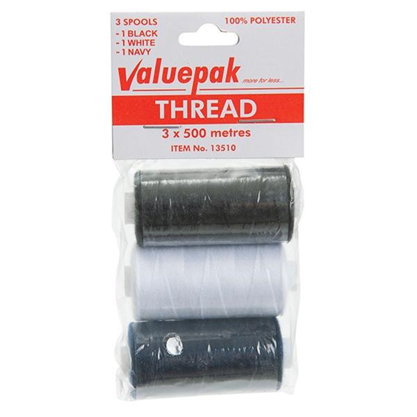 Valuepak 3x500m Thread, 3pk