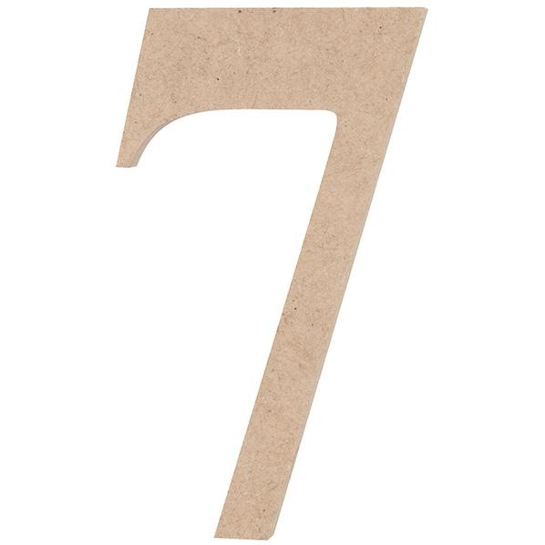Arbee Wooden Number 7