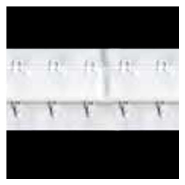 Sullivans Hook & Eye Tape Double Row, White- 45 mm