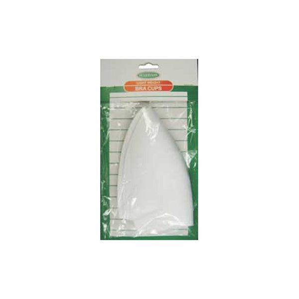 Sullivans Bra Cups Light Weight, White- 10