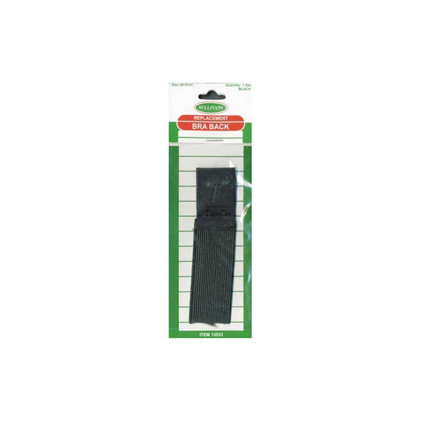 Sullivans Bra Back, Black- 28.5 mm