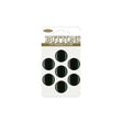 Sullivans Plastic Button, Black- 14 mm