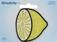 Simplicity Iron On Applique, Lemon