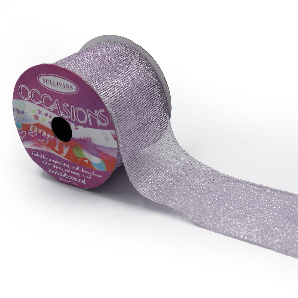Sullivans Organza, Lilac Silver Metallic- 38mmx4m
