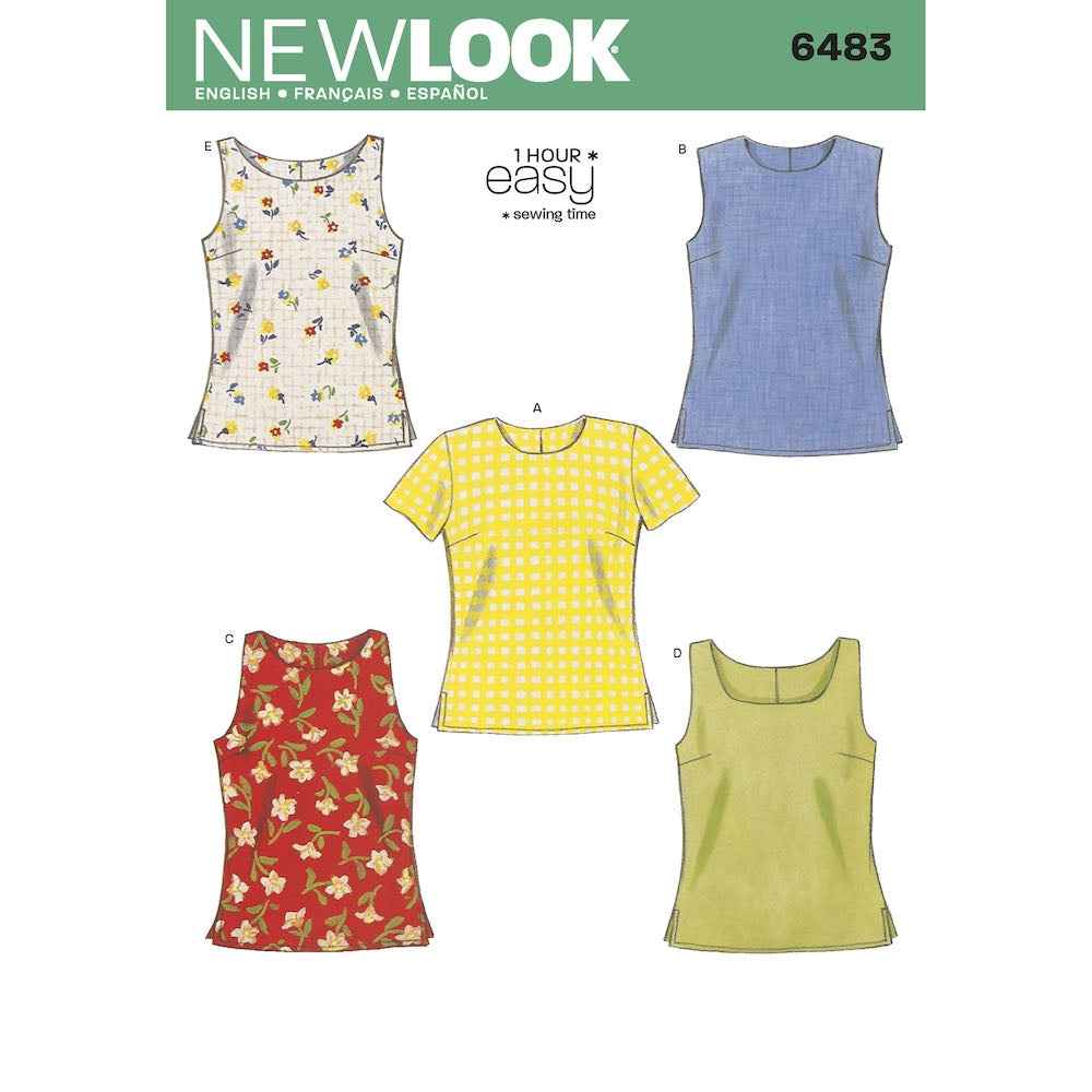 Newlook Pattern 6447 Misses' Dresses