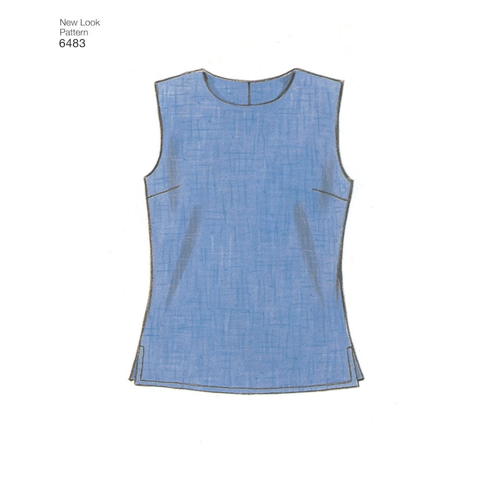Newlook Pattern 6447 Misses' Dresses